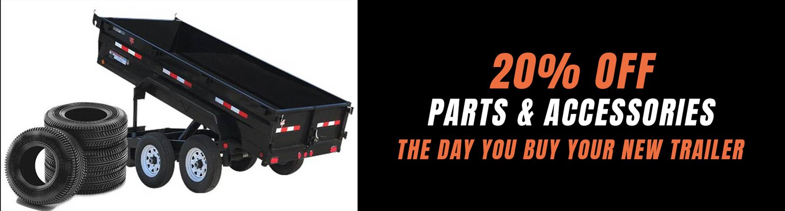 lockedandloadedtrailers 1903x513 slide 20 percent off parts accessories new